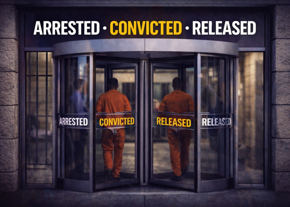 Jail revolving door