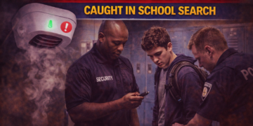 kid busted with vape