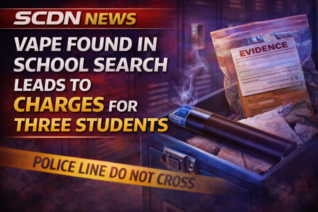 Students Charged after Vape Pen Found