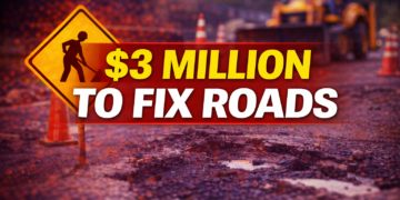 3 million to fix road
