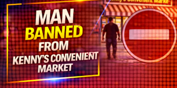 man banned from market
