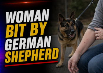 Woman Bit by Dog