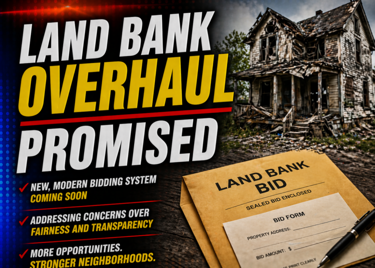 Land bank overhaul