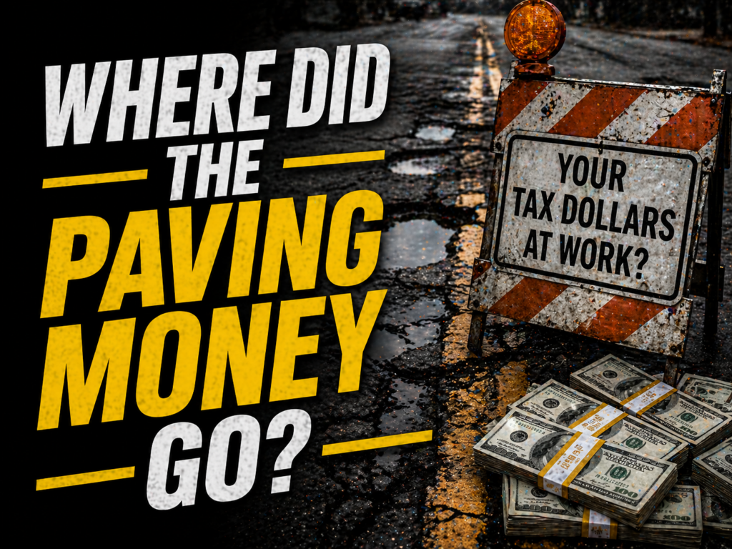 Where did paving money go