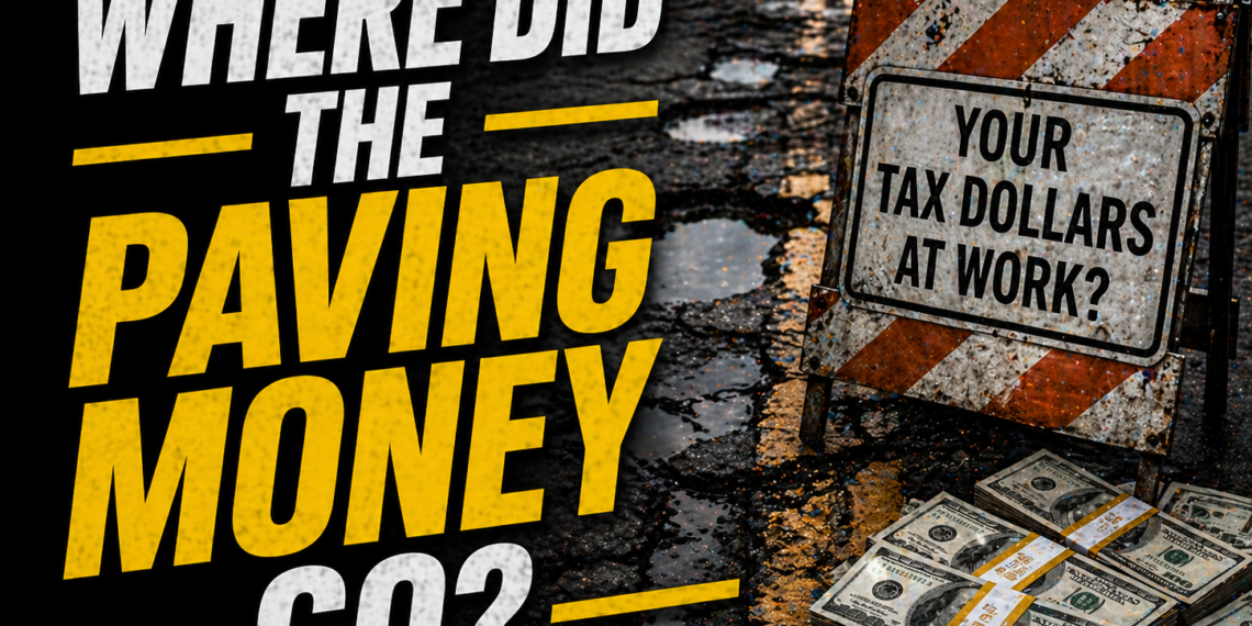 Where did paving money go