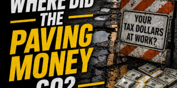 Where did paving money go