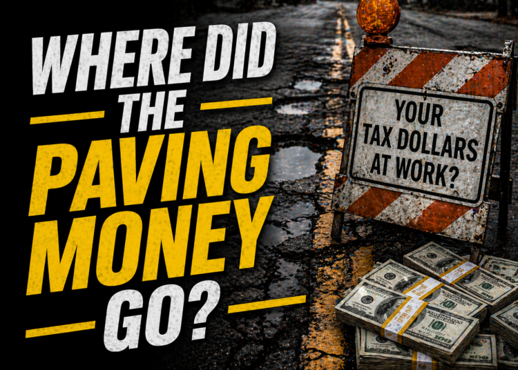 Where did paving money go