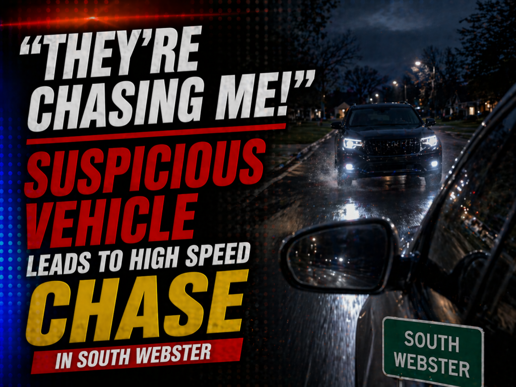 South WEbster High Speed chase
