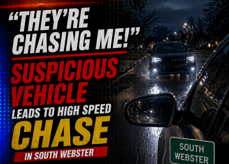 South WEbster High Speed chase