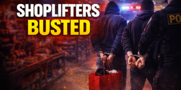 SHOPLIFTERS BUSTED