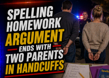 parents arrested after spelling homework argument