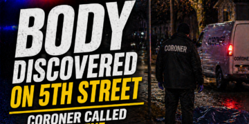 body discovered on 5th street