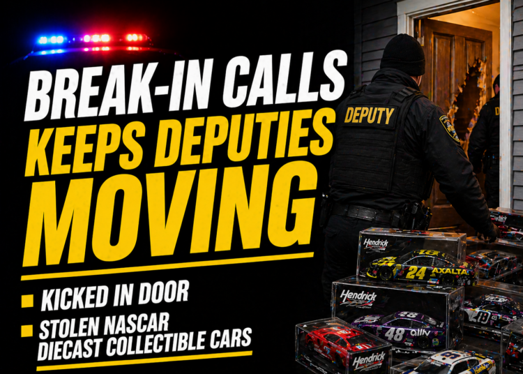 break ins keep deputies moving