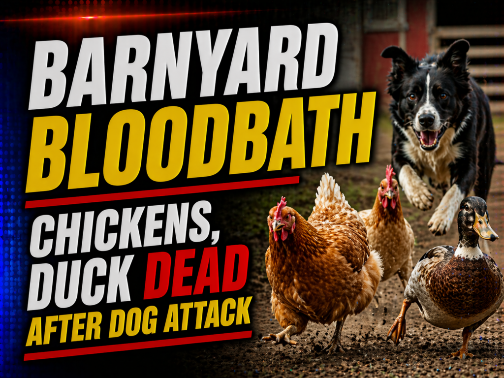 chickens and ducks killed in dog attack