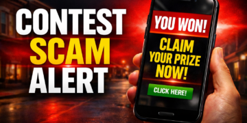 contest scam alert