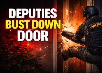Deputies BUst Down Door