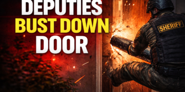 Deputies BUst Down Door