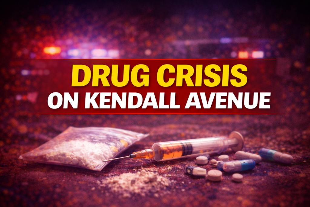 drug crisis on kendall avenue