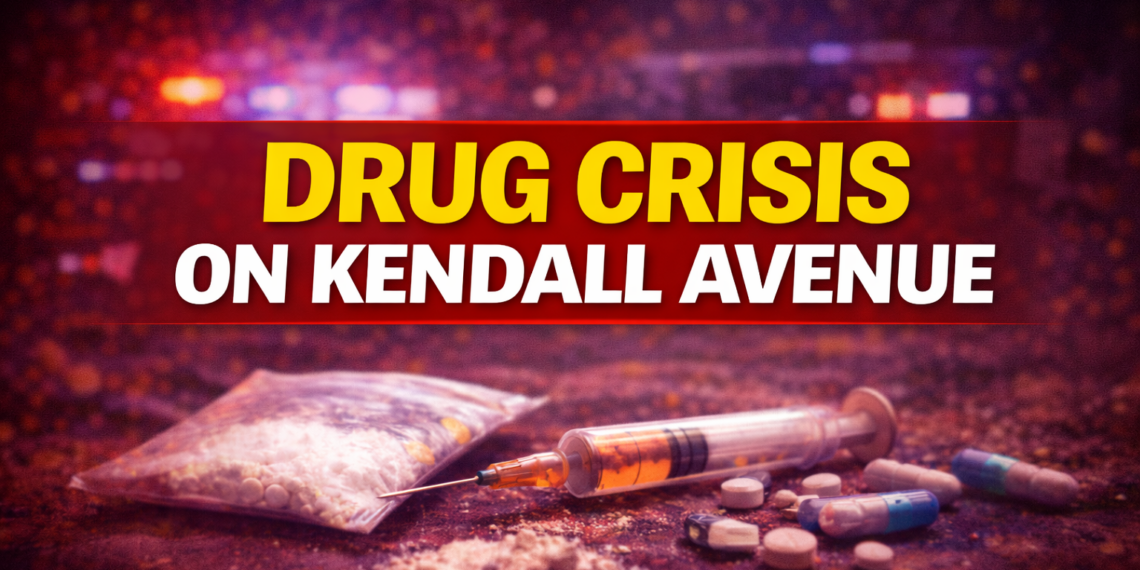 drug crisis on kendall avenue