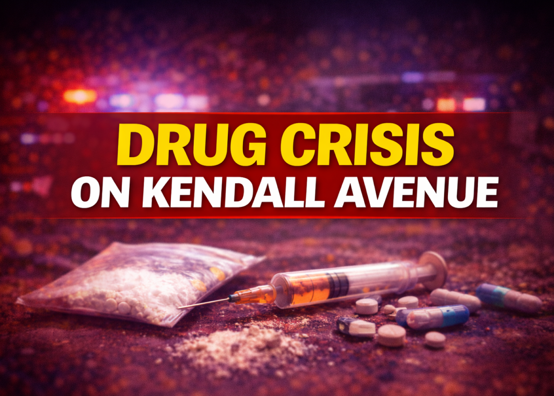 drug crisis on kendall avenue