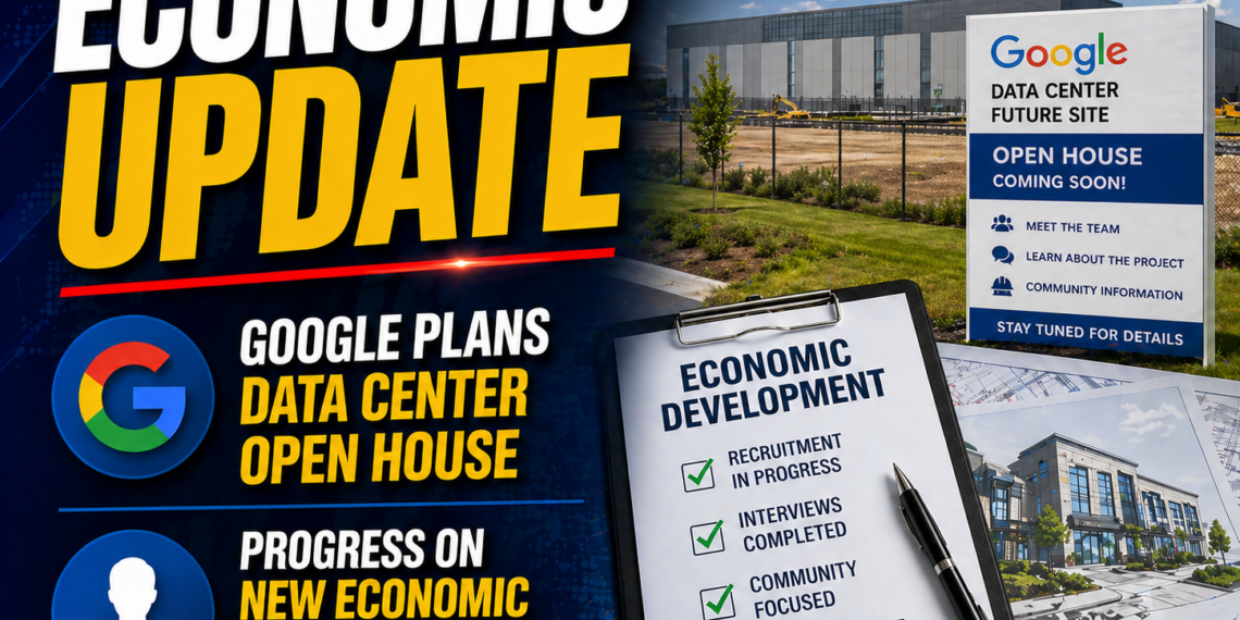 economic update - data center and new director
