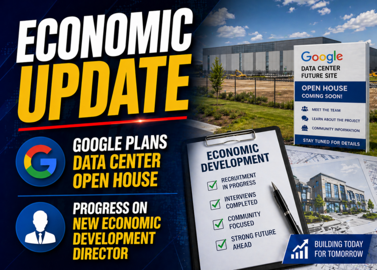 economic update - data center and new director