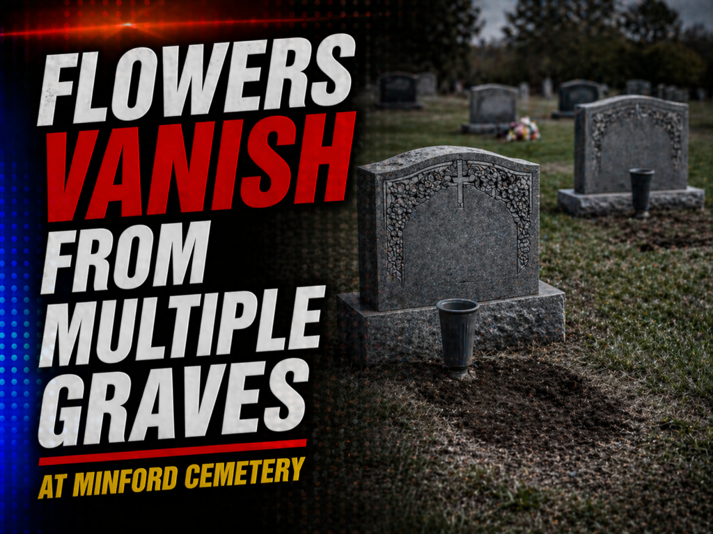Flowers vanish from Multiple Graves