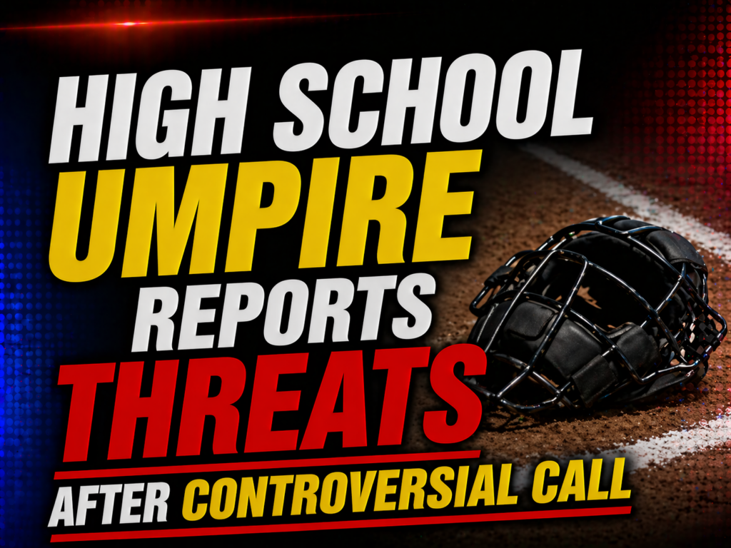 High School Umpire reports threats