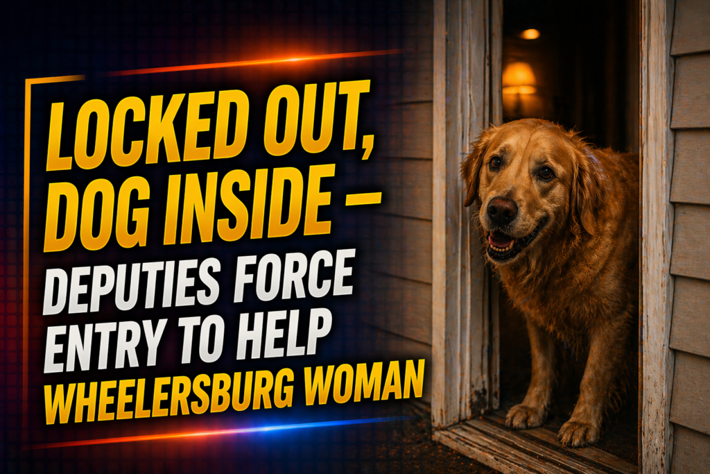 Locked out with dog inside