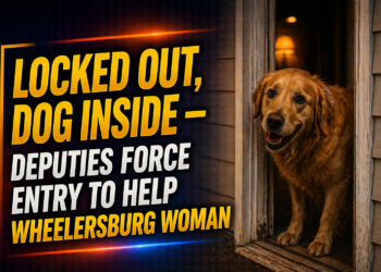 Locked out with dog inside