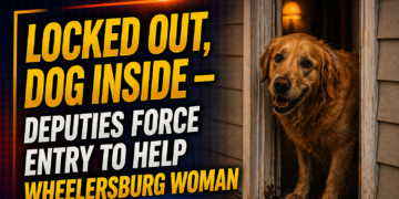 Locked out with dog inside