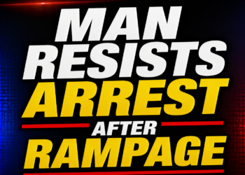 man resists arrest