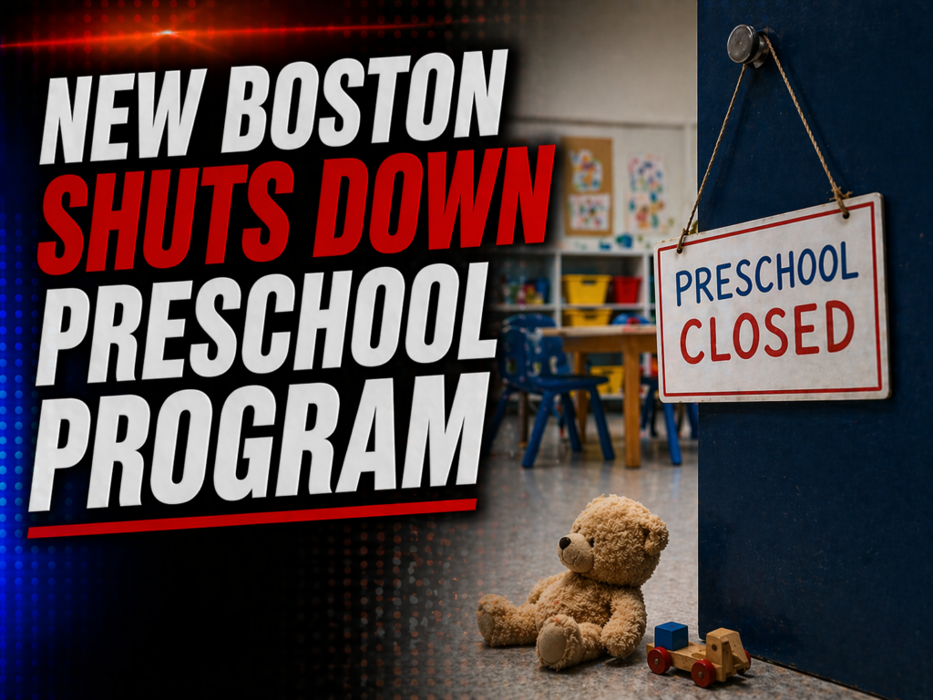 New Boston SHuts down preschool