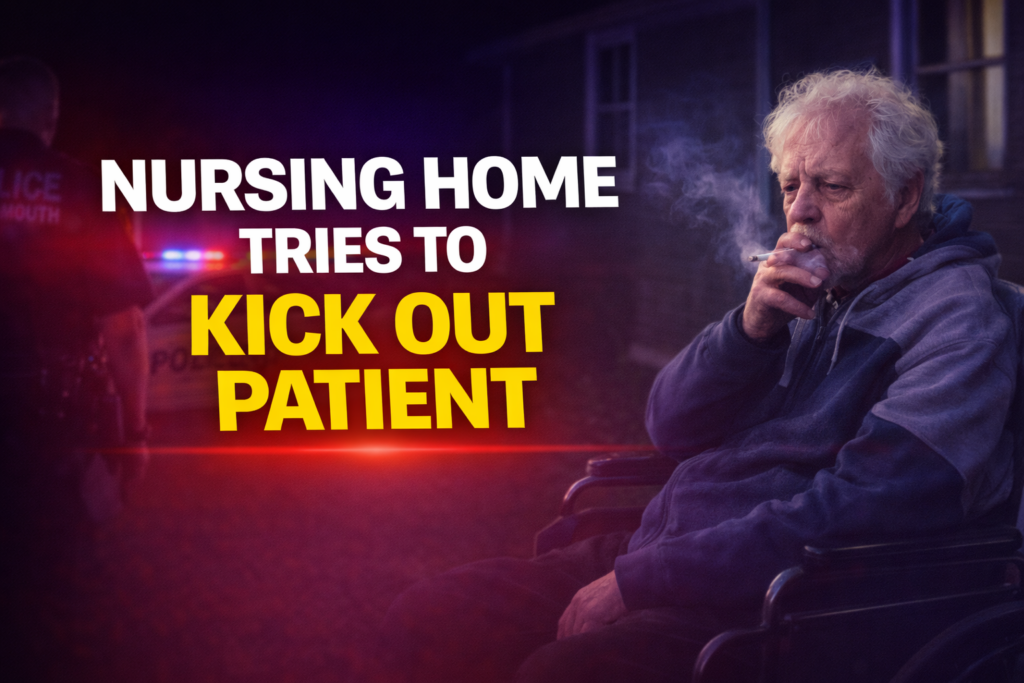 Nursing home tries to kick out patient