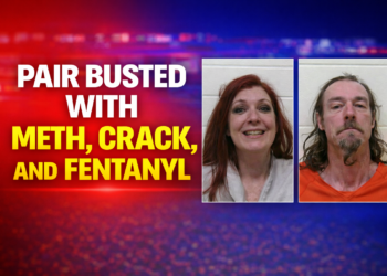 Pair busted with meth and crack