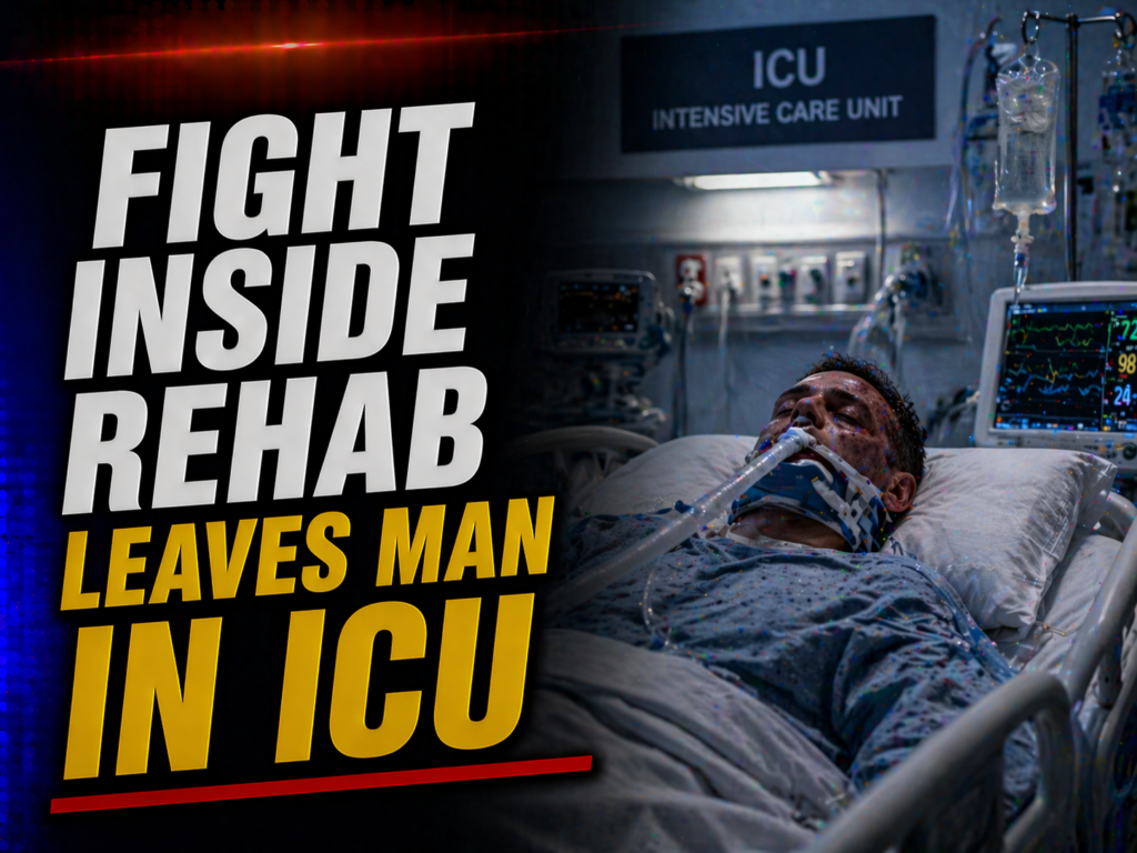 rehab fight lands man in icu