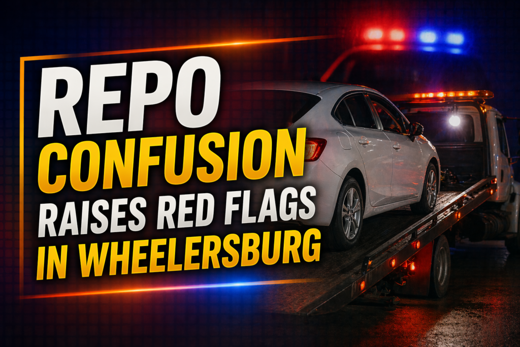 repo confusion in Wheelersburg
