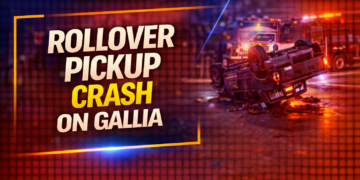 rollover pickup crash
