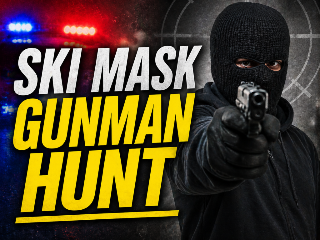 Ski Mask Gunman hunt