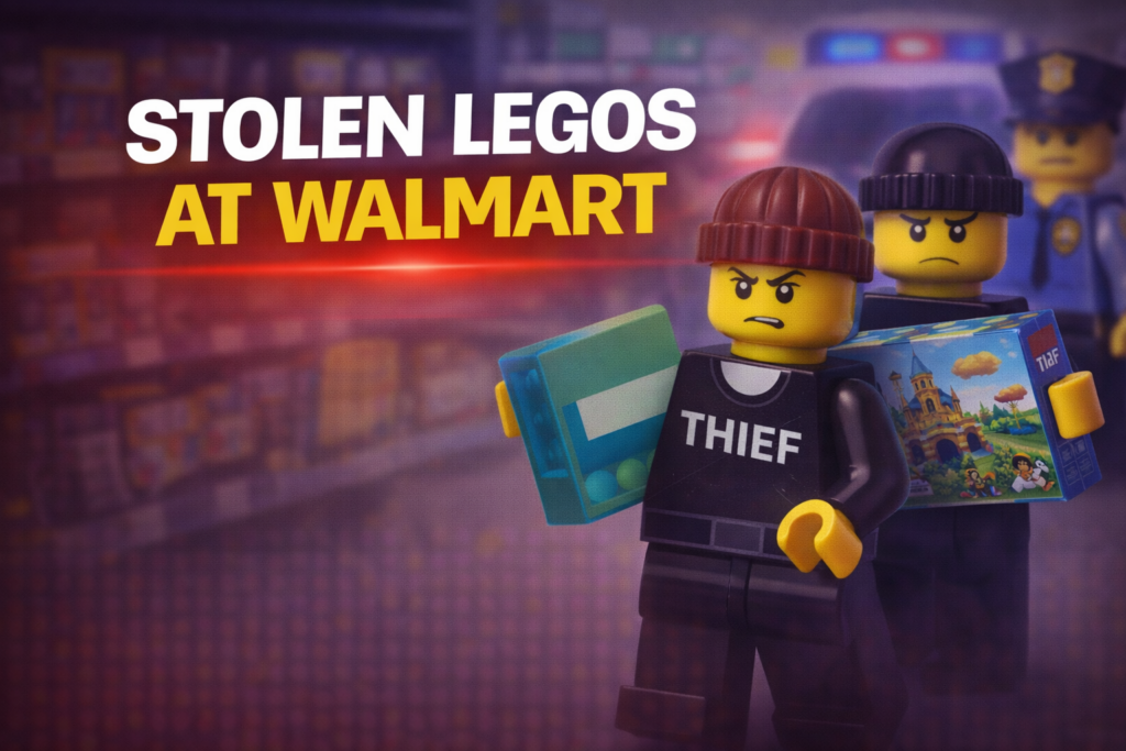 stolen legos at walmart
