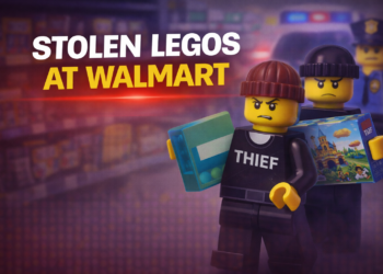stolen legos at walmart