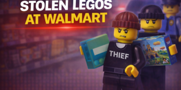 stolen legos at walmart