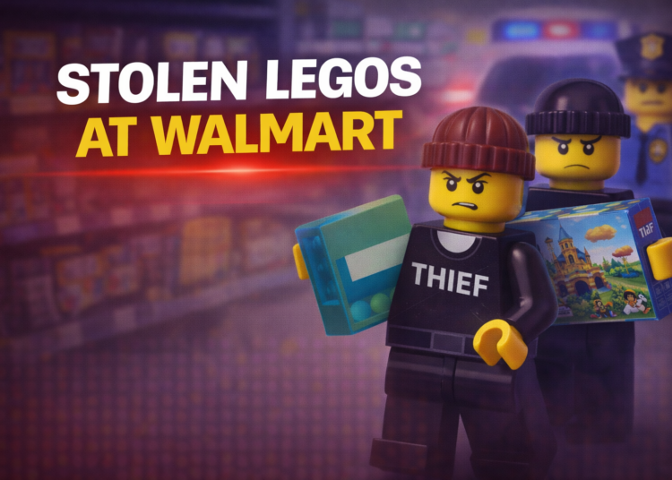 stolen legos at walmart