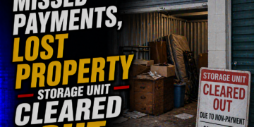 Storage unit cleaned out