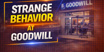 strange behvaior at goodwill