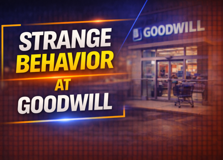 strange behvaior at goodwill