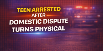 teen arrested after domestic dispute