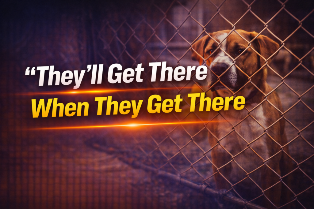 They will get there when they get there