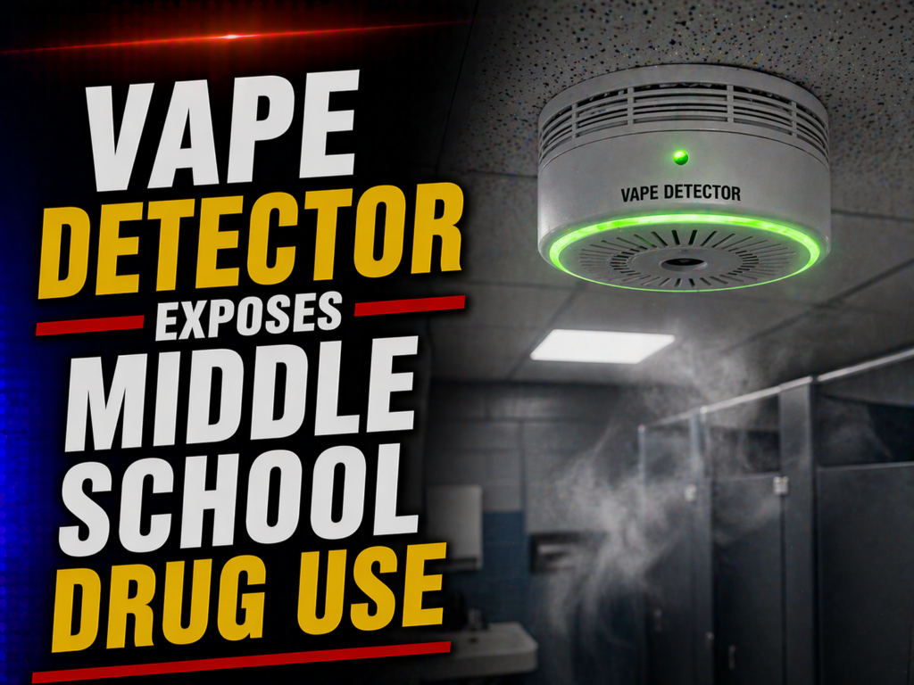 Vape detector expose drug use