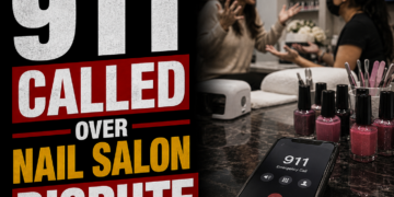 911 called in nail salon dispute